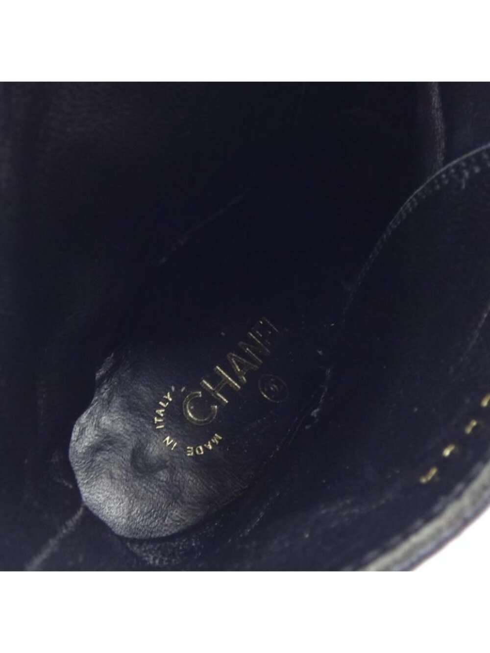 Chanel Size 35 Patent Black Boots - Picture 7 of 7